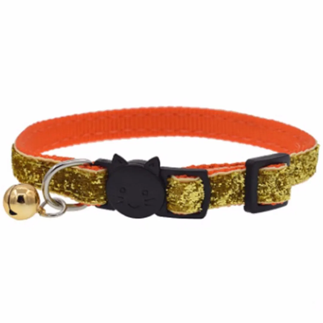 1PC Pet Cat Collar with Bell Adjustable Puppy Kitten Collar Breakaway Neck Strap Cat Accessories Pet Supplies
1PC Pet Cat Collar with Bell Adjustable Puppy Kitten Collar Breakaway Neck Strap Cat Accessories Pet Supplies