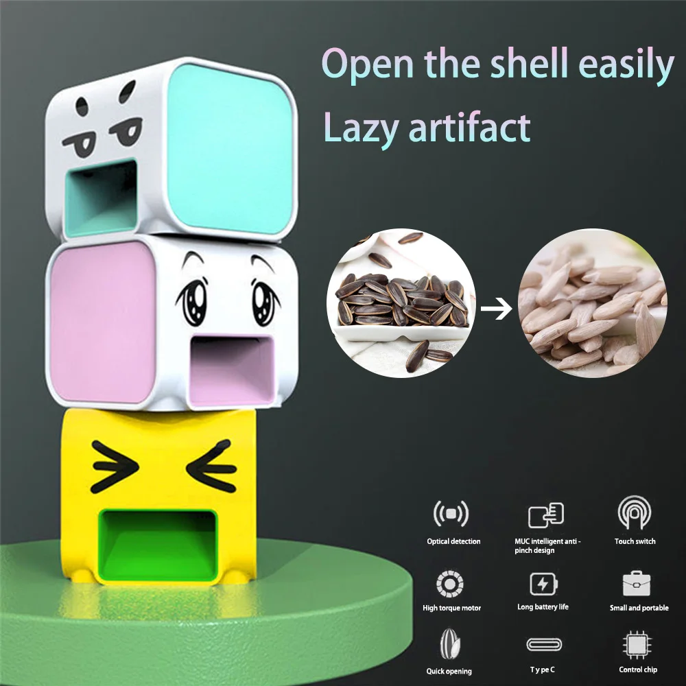 1pcs Electric Melon Seed Machine Electric Sunflower Melon Seed Peeling Machine Assistant Lazy Tool Melon Seed Peeling Machine
1pcs Electric Melon Seed Machine Electric Sunflower Melon Seed Peeling Machine Assistant Lazy Tool Melon Seed Peeling Machine