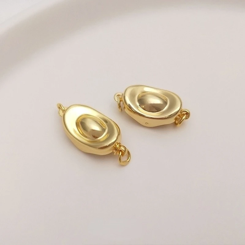 2 Pcs Genuine Real Pure Solid 925 Sterling Silver Bean Buckle Clasps Claw Pearl Necklace Bracelet Buckles Jewelry Making
2 Pcs Genuine Real Pure Solid 925 Sterling Silver Bean Buckle Clasps Claw Pearl Necklace Bracelet Buckles Jewelry Making