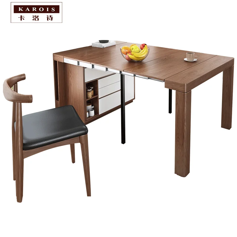 Dining Room Furniture Multifunctional Telescopic Folding Dining Table And Chair Combination Simple Small Apartment Sideboard
Dining Room Furniture Multifunctional Telescopic Folding Dining Table And Chair Combination Simple Small Apartment Sideboard