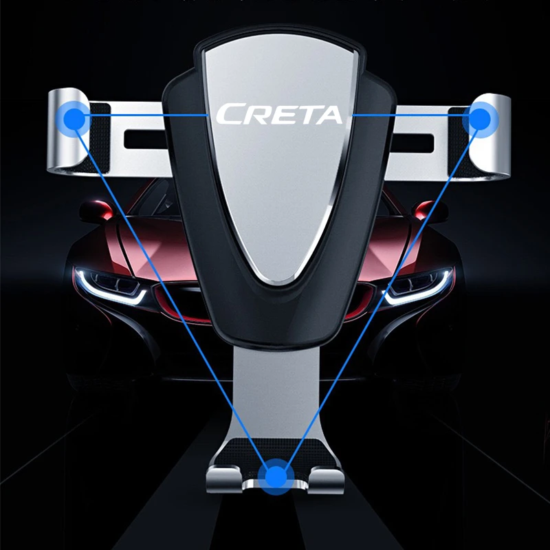Gravity bracket for car air outlet Metal air outlet car phone holder Gravity car phone holder for hyundai creta accessories
Gravity bracket for car air outlet Metal air outlet car phone holder Gravity car phone holder for hyundai creta accessories