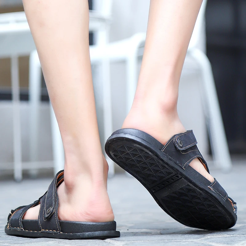 Summer Sandals Men Leather Classic Roman Sandalias De Cuero Para Hombre Sandalle Homme Sandel For Men Sandali Da Uomo
Summer Sandals Men Leather Classic Roman Sandalias De Cuero Para Hombre Sandalle Homme Sandel For Men Sandali Da Uomo