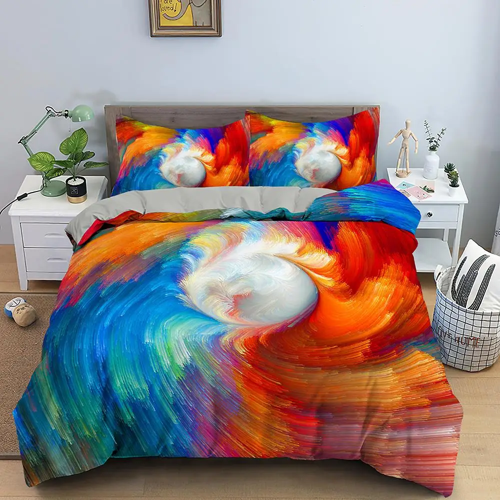 3D Printing Bedding Set Luxury Duvet Cover With Pillowcase Quilt Cover Queen King Bed Linens Starry Sky Pattern Comforter
3D Printing Bedding Set Luxury Duvet Cover With Pillowcase Quilt Cover Queen King Bed Linens Starry Sky Pattern Comforter