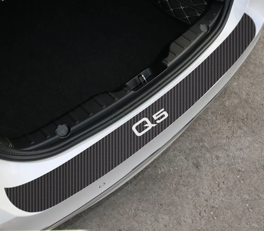 Car Rear Bumper Load Edge Protector Stickers For AUDI A1 A3 A4 A5 A6 A7 A8 Q3 Q5 Q7 Q8 Auto Trunk Guard Plate Decoration Decals
Car Rear Bumper Load Edge Protector Stickers For AUDI A1 A3 A4 A5 A6 A7 A8 Q3 Q5 Q7 Q8 Auto Trunk Guard Plate Decoration Decals