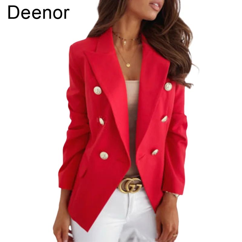 Deenor Office Lad Slim Spring Autumn Women Jacket Suit Solid Slim Spring Autumn Women Jacket Suit Casual for Female 2021 
Deenor Office Lad Slim Spring Autumn Women Jacket Suit Solid Slim Spring Autumn Women Jacket Suit Casual for Female 2021