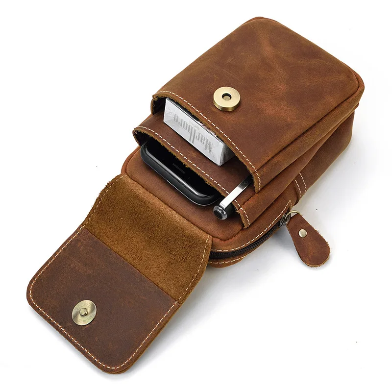 Coin Purse For Men Vintage Storage Bag Original Leather Home Portable Keys Card Storage Bag Zipper Card Holder Cowhide Belt Bag
Coin Purse For Men Vintage Storage Bag Original Leather Home Portable Keys Card Storage Bag Zipper Card Holder Cowhide Belt Bag