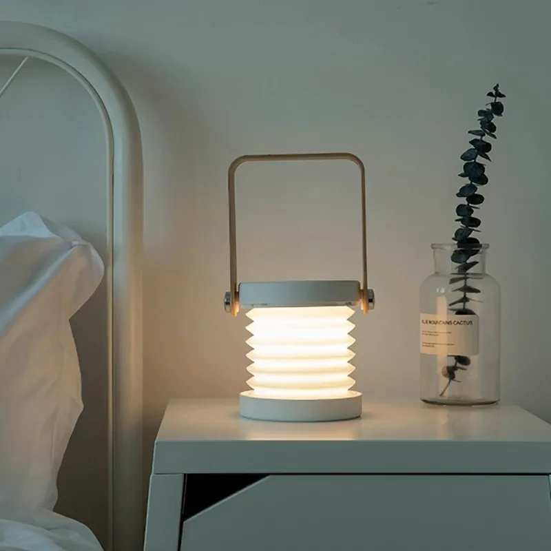 New Creative Wood Handle Foldable Night Lights Reading Lamp Portable Lantern Lamp Telescopic Folding Led Table Lamp USB Charging
New Creative Wood Handle Foldable Night Lights Reading Lamp Portable Lantern Lamp Telescopic Folding Led Table Lamp USB Charging
