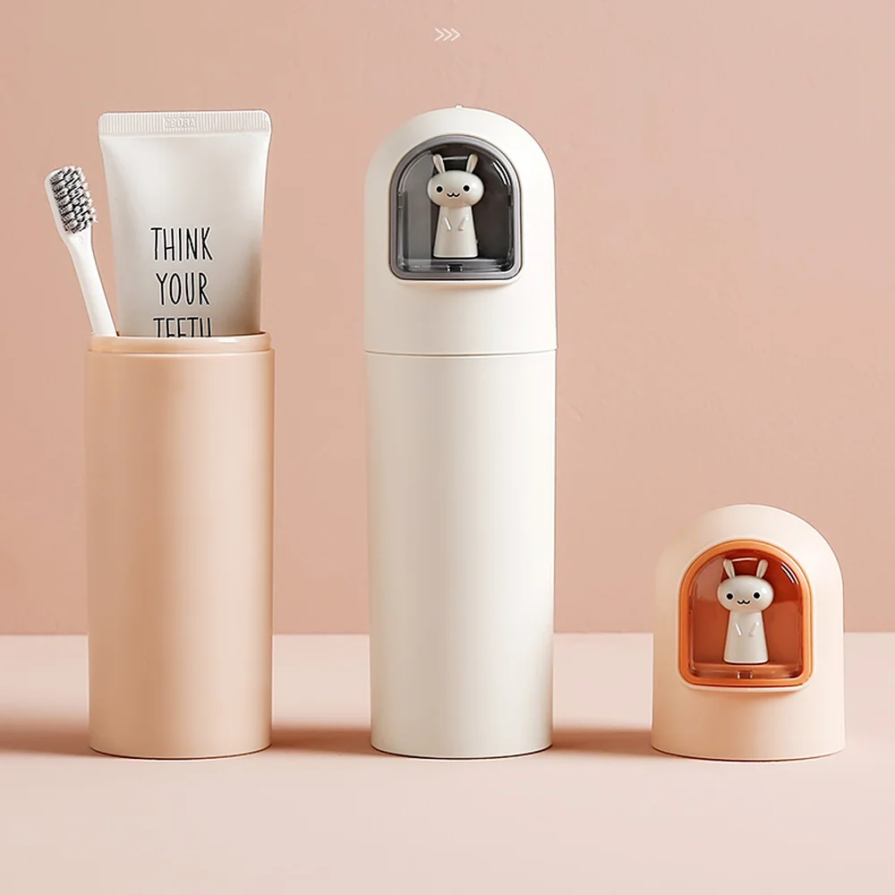 Portable Travel Toothpaste Holder Shampoo Storage Bottle Bathroom Multifunction Creative Travel Cup Toothbrush Organizer Box
Portable Travel Toothpaste Holder Shampoo Storage Bottle Bathroom Multifunction Creative Travel Cup Toothbrush Organizer Box