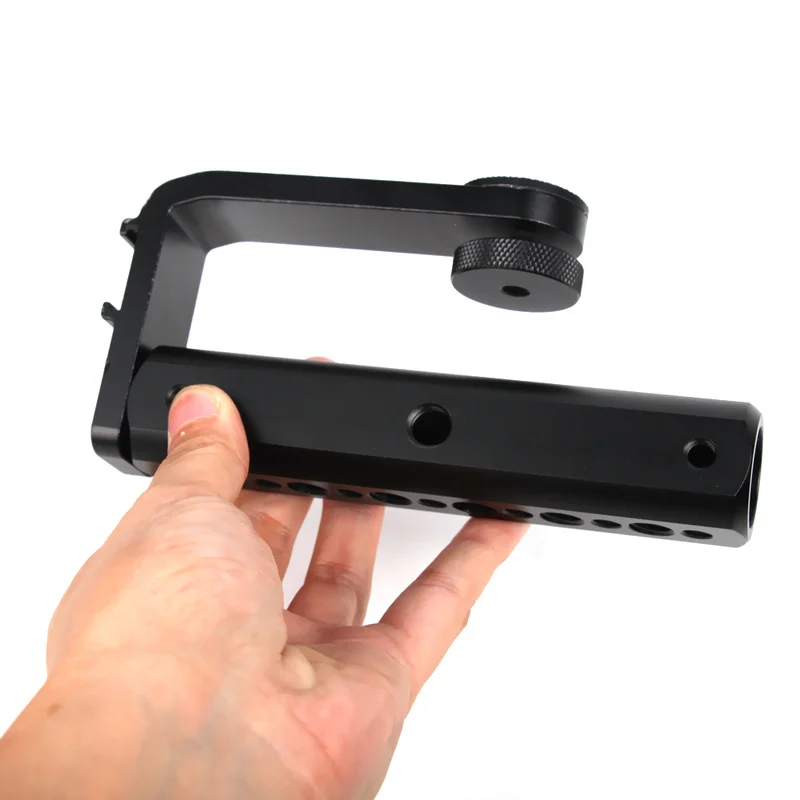DJI Ronin-S/SC Handheld Gimbal Stabilizer Handle Grip Adapter Holder Inverted Aluminum Alloy Accessories for Zhiyun Crane 2 
DJI Ronin-S/SC Handheld Gimbal Stabilizer Handle Grip Adapter Holder Inverted Aluminum Alloy Accessories for Zhiyun Crane 2