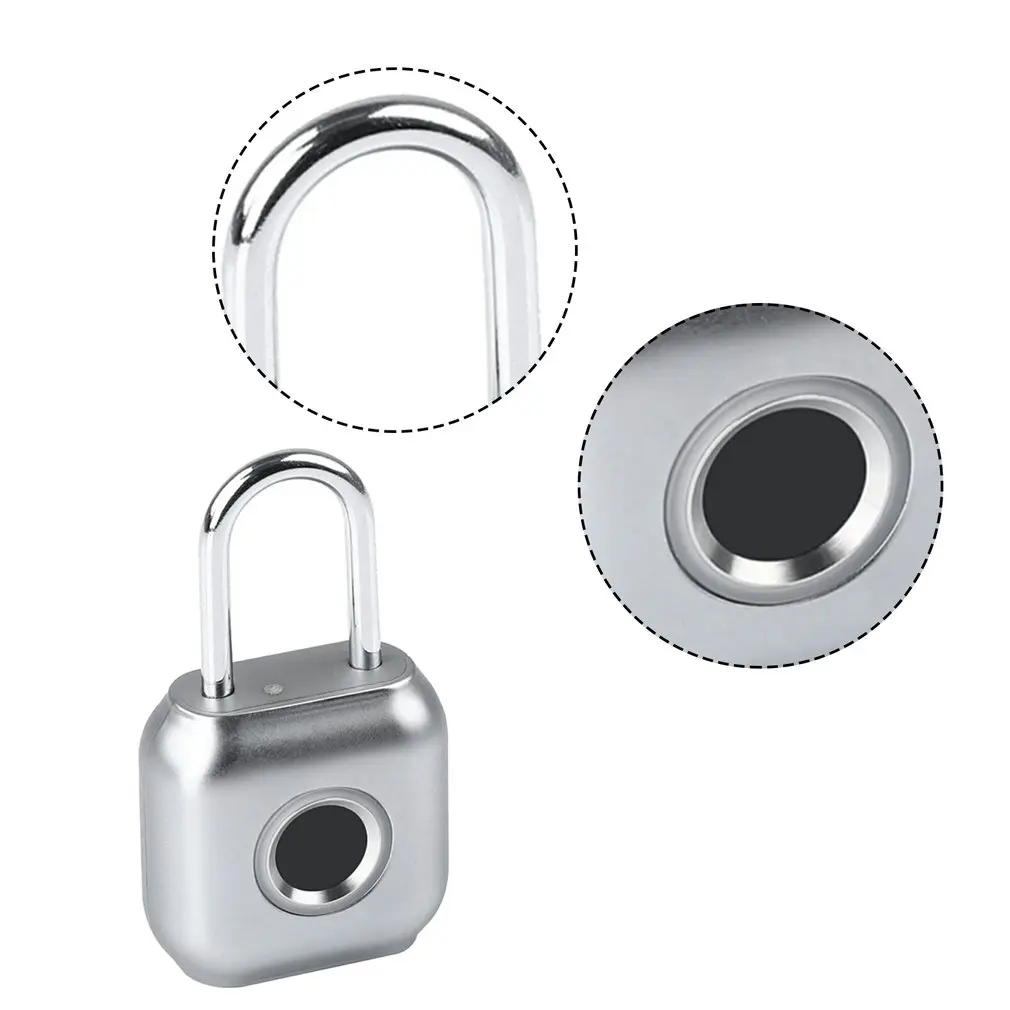 P6 Pure Fingerprint Unlock Smart Fingerprint Door Lock Safe Padlock USB Charging Waterproof Keyless Anti-theft Lock
P6 Pure Fingerprint Unlock Smart Fingerprint Door Lock Safe Padlock USB Charging Waterproof Keyless Anti-theft Lock