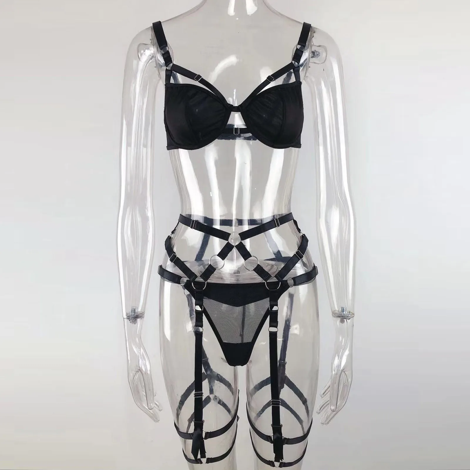 Sexy Lingerie Ladies Lace Steel Support Garter Belt Cosplay 3-Piece Set Of Wild Lingerie Set Lingerie Bodysuit Crotchless
Sexy Lingerie Ladies Lace Steel Support Garter Belt Cosplay 3-Piece Set Of Wild Lingerie Set Lingerie Bodysuit Crotchless