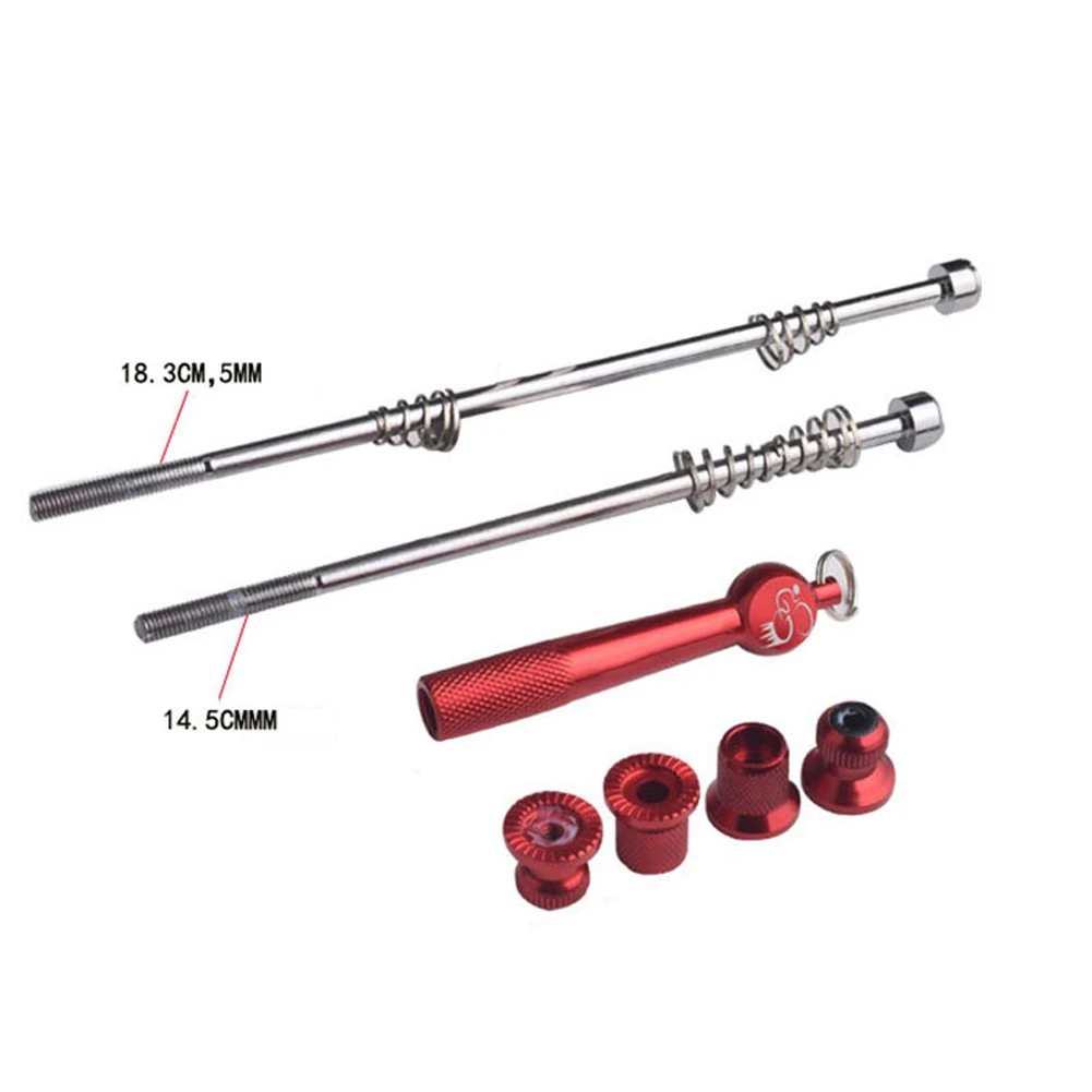 Ultralight Anti Theft Skewers Road MTB Bike Wheels Locking Security Bicycle Front & Rear Axle Rod Lightweight Aluminum Screw Rod
Ultralight Anti Theft Skewers Road MTB Bike Wheels Locking Security Bicycle Front & Rear Axle Rod Lightweight Aluminum Screw Rod