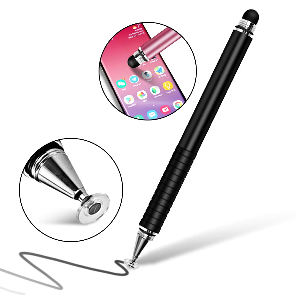Stylus Pen For Smartphones 2 in 1-Touch Pen for-Samsung Xiaomi Tablet Screen Pen Thin Drawing Pencil Thick Capacity Pen
Stylus Pen For Smartphones 2 in 1-Touch Pen for-Samsung Xiaomi Tablet Screen Pen Thin Drawing Pencil Thick Capacity Pen