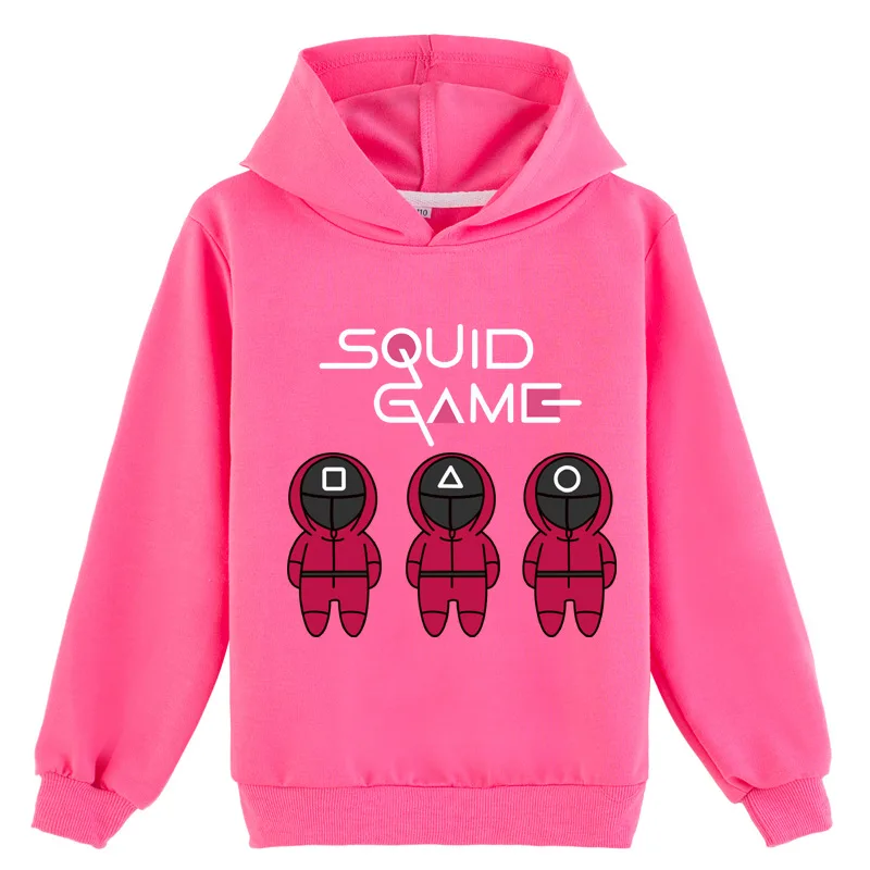 Korean TV Show Squid Game Hoodie Kids 2021 Autumn Children Long Sleeve Sweatshirts Teenager Boys Coats Toddler Girls Sportswear
Korean TV Show Squid Game Hoodie Kids 2021 Autumn Children Long Sleeve Sweatshirts Teenager Boys Coats Toddler Girls Sportswear