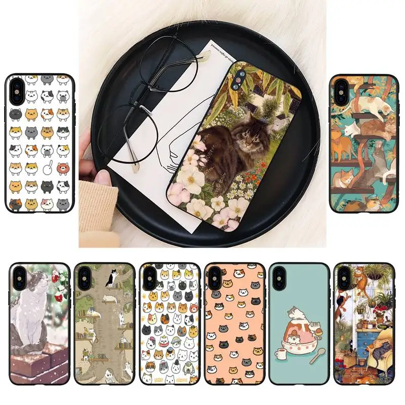 Funny Cute Cats Phone Case For iphone 13 8 7 6 6S Plus 5 5S SE 2020 12pro max XR X XS MAX 11 case
Funny Cute Cats Phone Case For iphone 13 8 7 6 6S Plus 5 5S SE 2020 12pro max XR X XS MAX 11 case