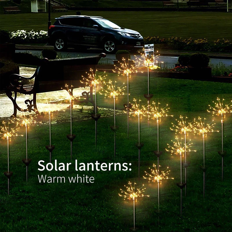 90/120/150LED Solar Light Outdoor Grass Globe Dandelion Waterproof Flash String Lights Lawn Firework Lamp Garden Christmas Decor 
90/120/150LED Solar Light Outdoor Grass Globe Dandelion Waterproof Flash String Lights Lawn Firework Lamp Garden Christmas Decor