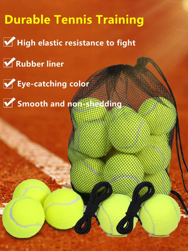 Beginner tennis training high elastic resistance to fight with a single elastic rope line tennis ball rebound game pet massage
Beginner tennis training high elastic resistance to fight with a single elastic rope line tennis ball rebound game pet massage