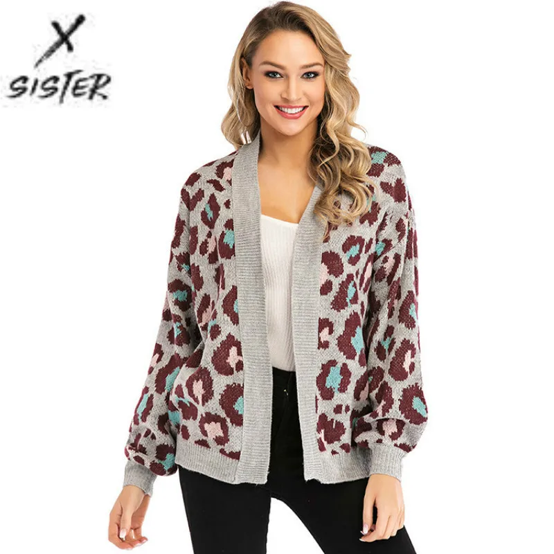Sweater autumn and spring cardigan coat 2021 Sexy Leopard Print women's knitting
Sweater autumn and spring cardigan coat 2021 Sexy Leopard Print women's knitting