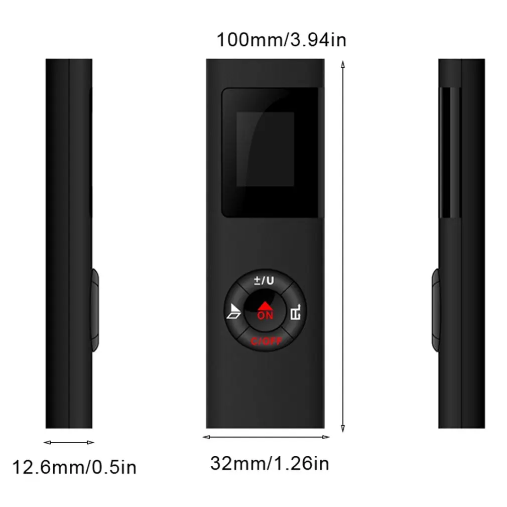 Mini Laser Rangefinder Usb Charging High Value Gift Pocket Measuring Instrument High Precision Measurement
Mini Laser Rangefinder Usb Charging High Value Gift Pocket Measuring Instrument High Precision Measurement