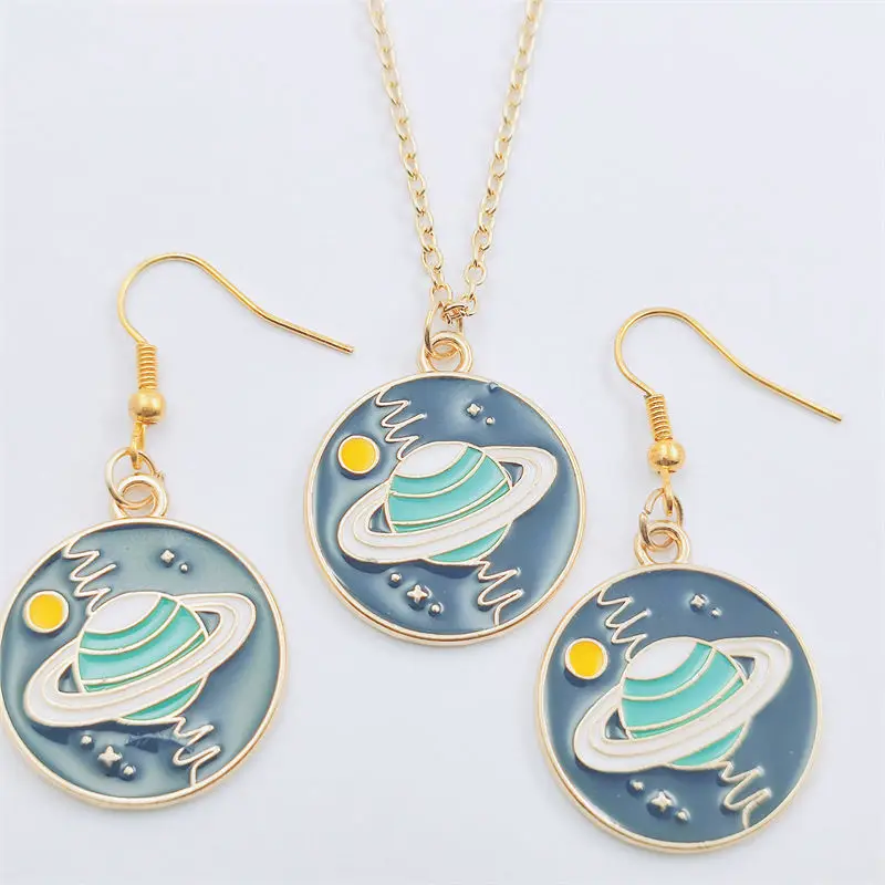 Planet Solar System Gold Earring Necklace Sets Jewelry Set Retro Vintage Antique,Fashion Women Christmas Birthday Girl Gifts
Planet Solar System Gold Earring Necklace Sets Jewelry Set Retro Vintage Antique,Fashion Women Christmas Birthday Girl Gifts