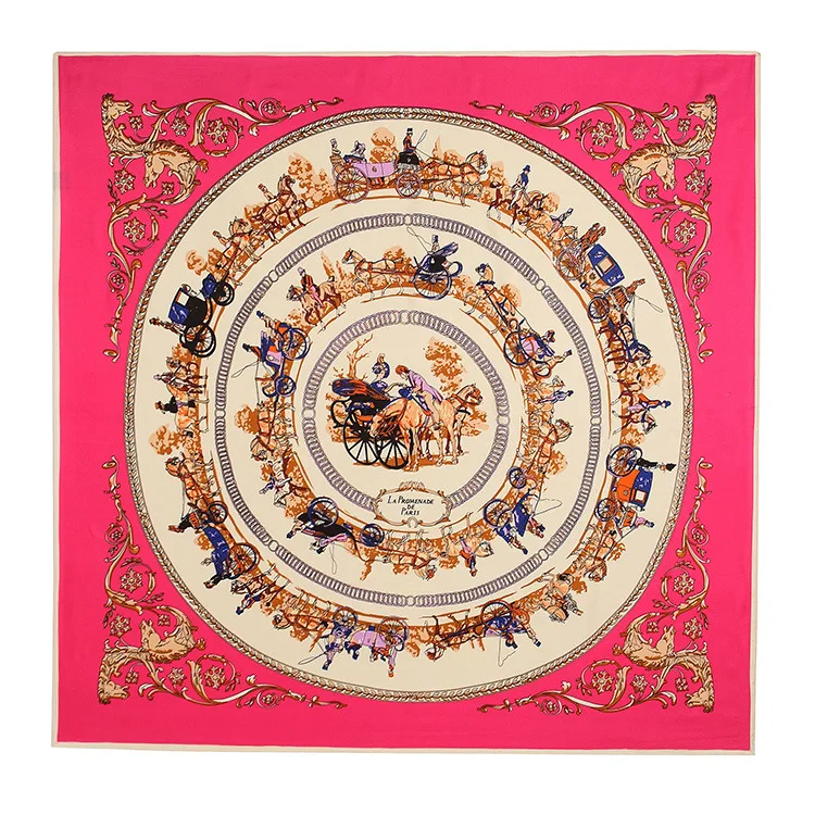 90*90cm Luxury Brand Women Chinese Silk Floral Scarfs Female European Style Square Scarves Spring Summer Shawls For Ladies
90*90cm Luxury Brand Women Chinese Silk Floral Scarfs Female European Style Square Scarves Spring Summer Shawls For Ladies