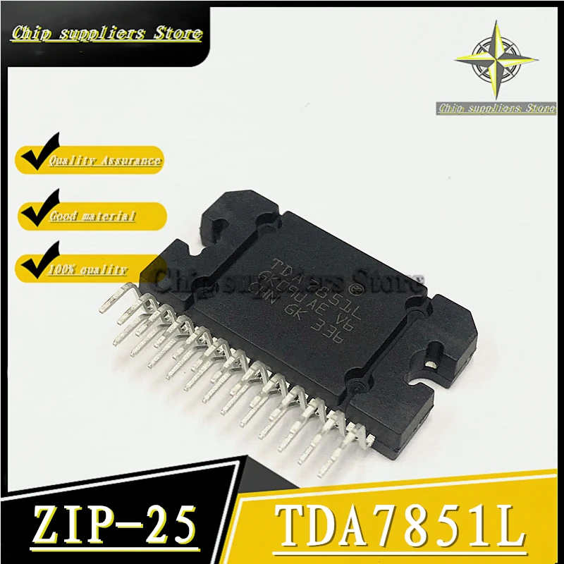 1 шт.-10 шт. // TDA7851L ZIP-25 автомобильный усилитель мощности микросхема усилителя звука
