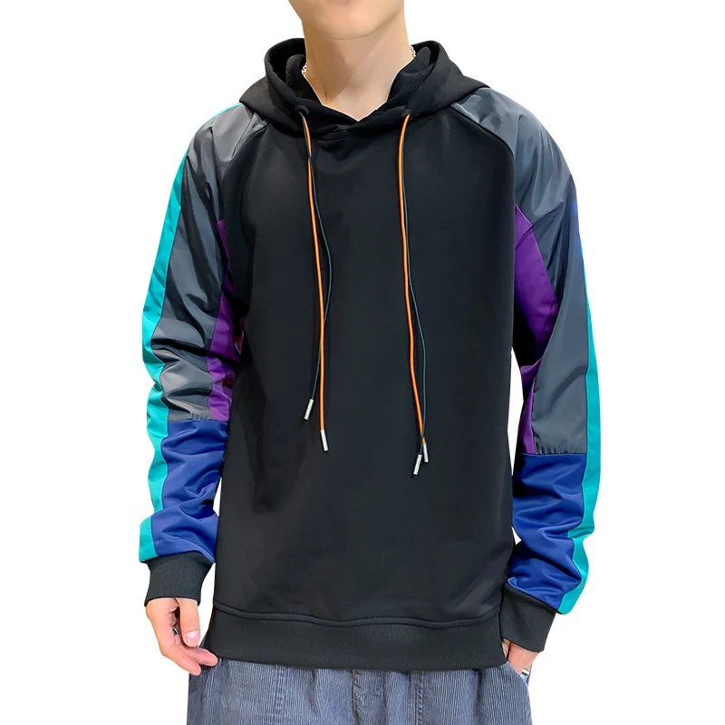 2022 Spring HipHop Hooded Hoodie Mens Patchwork Hoodies & Sweatshirts Men Black Couple Streetwear Hoody M-3XL
2022 Spring HipHop Hooded Hoodie Mens Patchwork Hoodies & Sweatshirts Men Black Couple Streetwear Hoody M-3XL