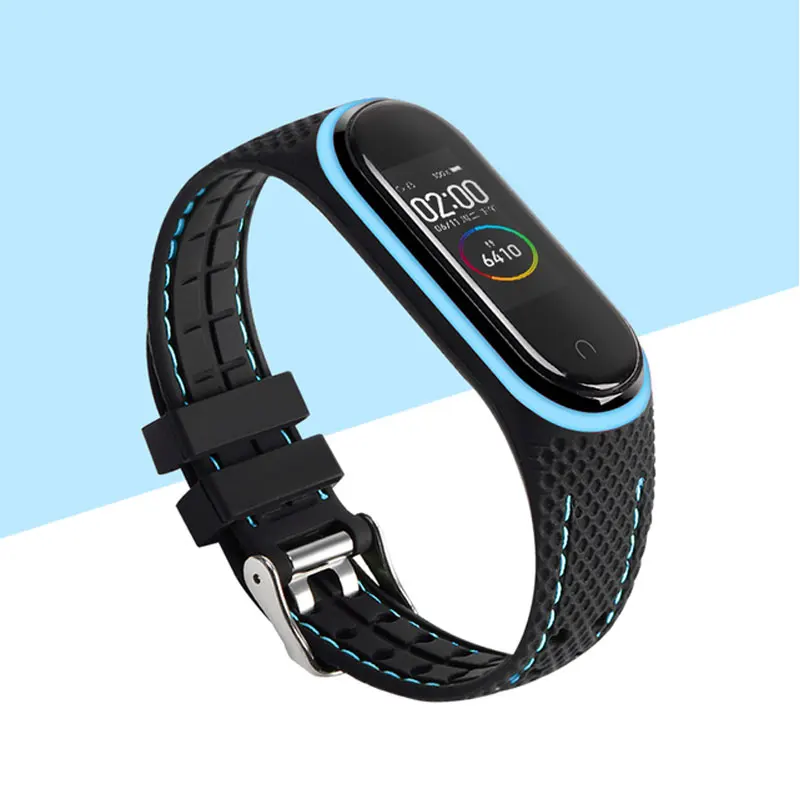 Strap For Xiaomi Mi Band 6 5, Silicone Anti-sweat Replacement Wrist Strap for MiBand 3 4, Sports Bracelet Wristband Accessories
Strap For Xiaomi Mi Band 6 5, Silicone Anti-sweat Replacement Wrist Strap for MiBand 3 4, Sports Bracelet Wristband Accessories
