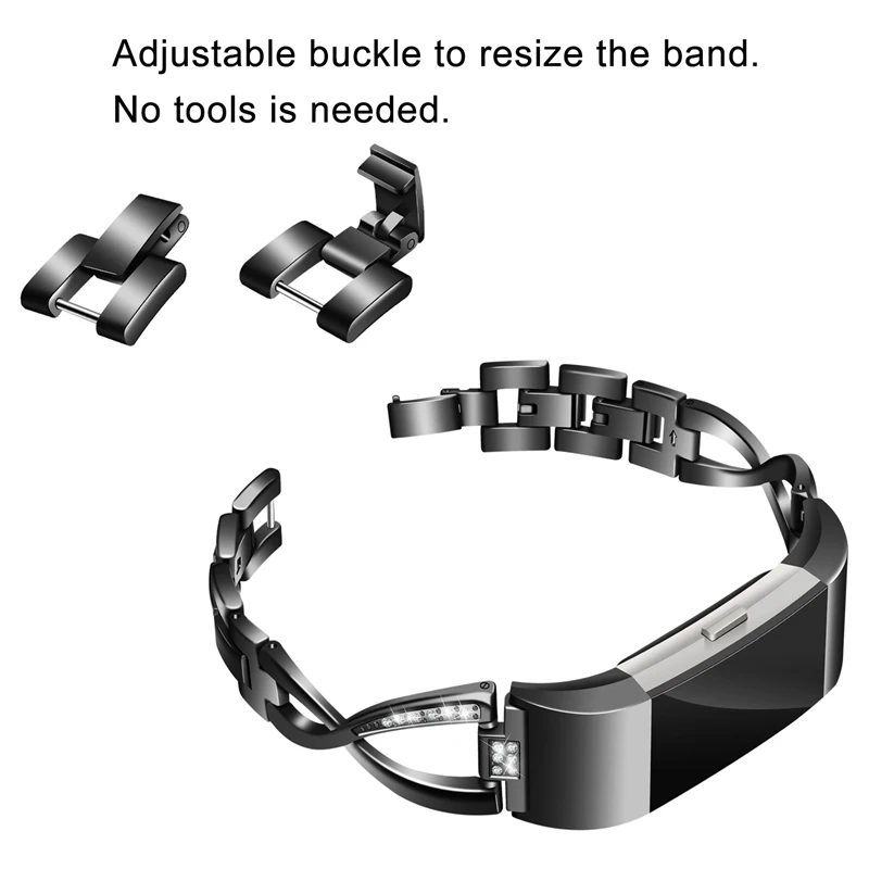 X-Shape Steel Bracelet for Fitbit Charge2 Watch Band Wrist Strap for Fitbit Charge 2 Bands
X-Shape Steel Bracelet for Fitbit Charge2 Watch Band Wrist Strap for Fitbit Charge 2 Bands