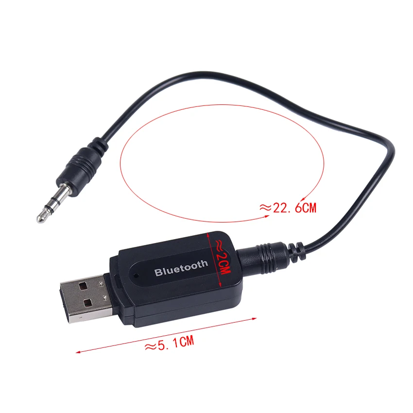 1PC Bluetooth Audio Receiver Adapter Wireless Music A2DP Dapter 3.5mm Jack AUX Wireless Car Audio Receiver USB Charging
1PC Bluetooth Audio Receiver Adapter Wireless Music A2DP Dapter 3.5mm Jack AUX Wireless Car Audio Receiver USB Charging