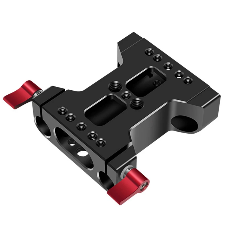 Multifunction Camera Base Plate with 15Mm Rod Rail Clamp for Dslr Camera Shoulder Rig Support Accessories
Multifunction Camera Base Plate with 15Mm Rod Rail Clamp for Dslr Camera Shoulder Rig Support Accessories