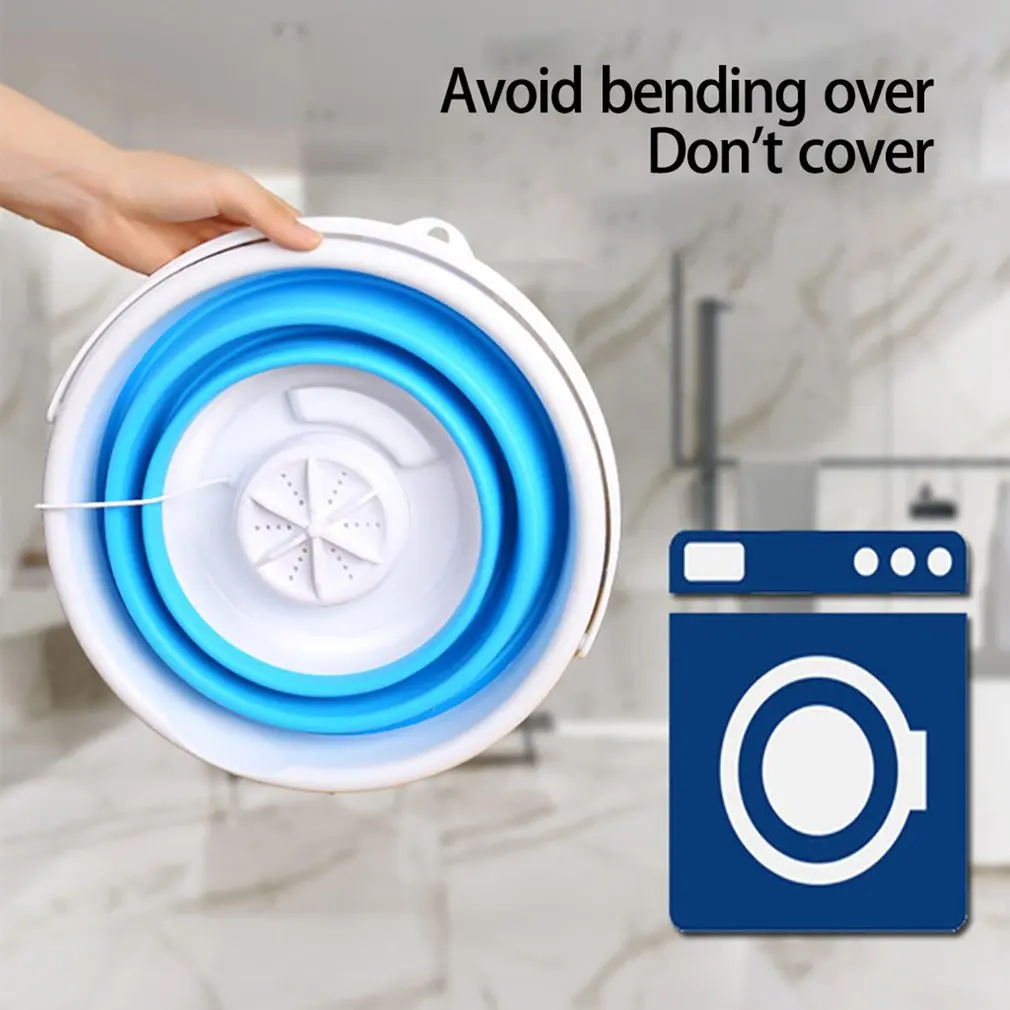 Mini Ultrasonic Washing Machine Portable Automatic Turbo Electric Roller Rotating Washer Equipment Essential for Home Travel
Mini Ultrasonic Washing Machine Portable Automatic Turbo Electric Roller Rotating Washer Equipment Essential for Home Travel