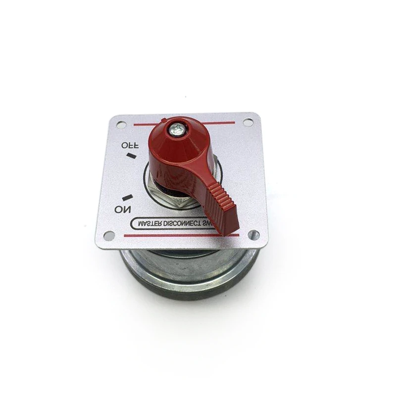 Master Battery Disconnect Switch Battery Power Cut Isolator Killer for Car Vehicle RV and Boat Aluminium Housing On/Off
Master Battery Disconnect Switch Battery Power Cut Isolator Killer for Car Vehicle RV and Boat Aluminium Housing On/Off