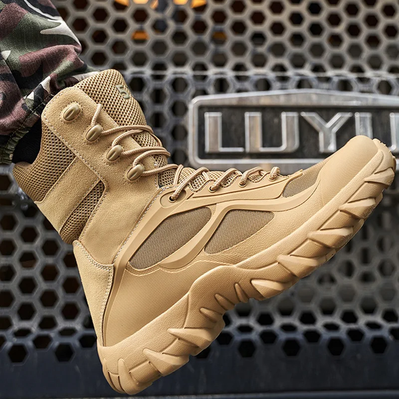 Мужские ботинки для пустыни, тактические боевые ботинки специального назначения, уличная походная обувь, военные ботинки, мужские тактичес...
Мужские ботинки для пустыни, тактические боевые ботинки специального назначения, уличная походная обувь, военные ботинки, мужские тактичес...