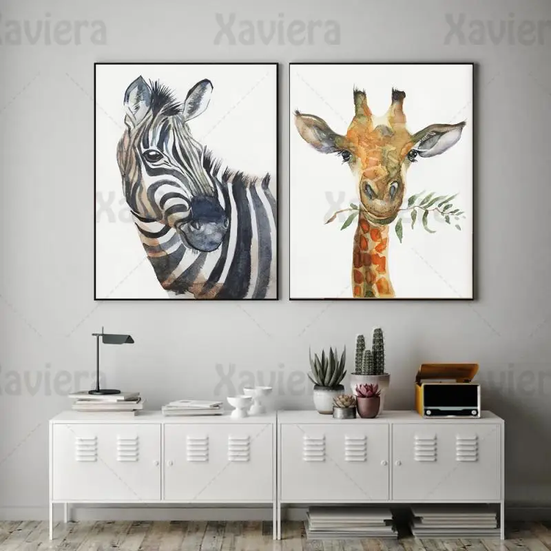 Zebra Giraffe Nordic Poster and Print Animal Canvas Painting Nursery Wall Art Picture Living Room Home Decoration Interior Decor
Zebra Giraffe Nordic Poster and Print Animal Canvas Painting Nursery Wall Art Picture Living Room Home Decoration Interior Decor