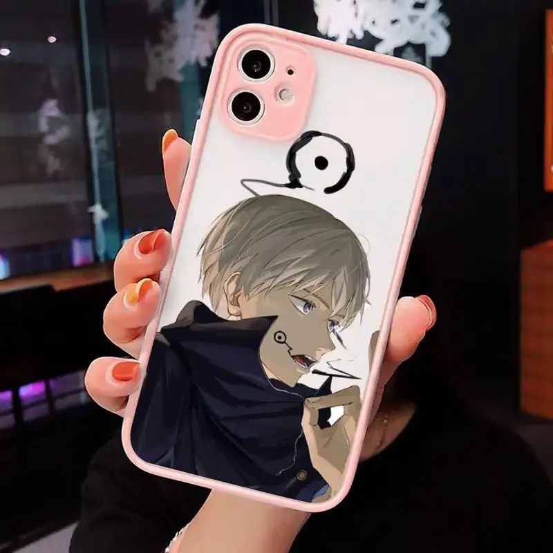 IU Jujutsu Kaisen Phone Case matte transparent Candy Color Soft TPU For iphone 7 8 11 12 plus mini x xs xr pro max cover
IU Jujutsu Kaisen Phone Case matte transparent Candy Color Soft TPU For iphone 7 8 11 12 plus mini x xs xr pro max cover