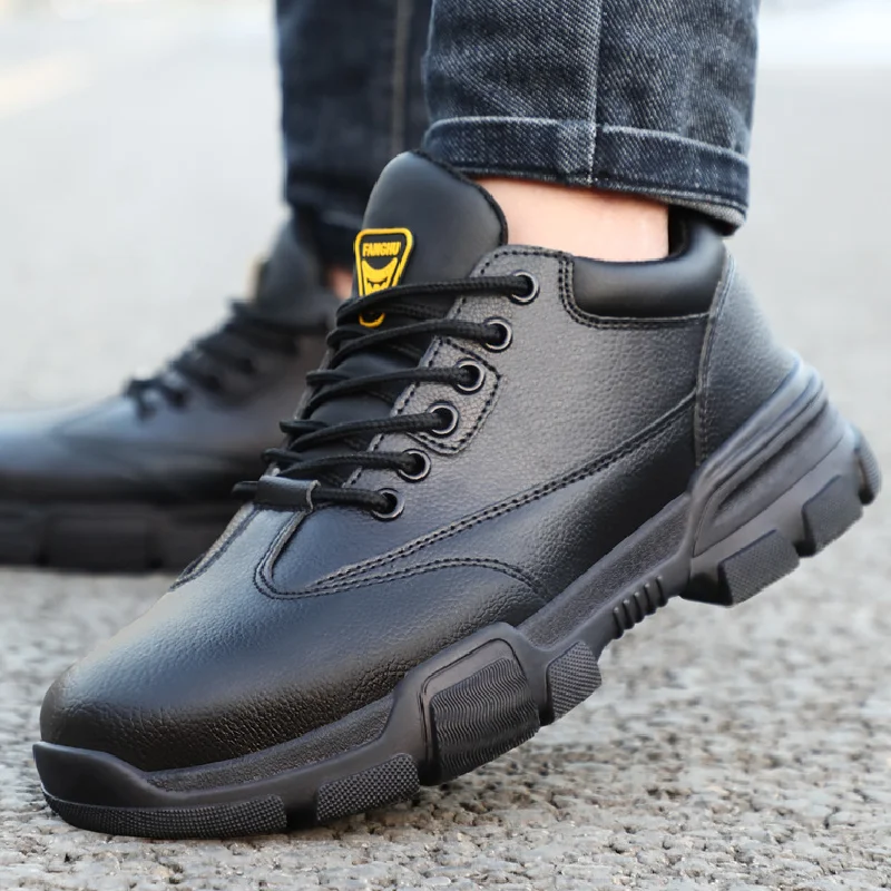 Outdoor Waterproof Work Safety Shoes Boots Men's Sneakers Steel Toe Cap Work Boots Light Construction Indestructible Shoes
Outdoor Waterproof Work Safety Shoes Boots Men's Sneakers Steel Toe Cap Work Boots Light Construction Indestructible Shoes