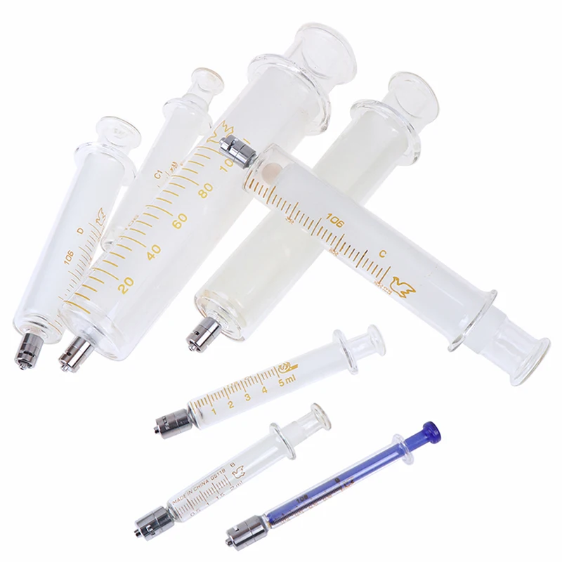 New Arrival 1ml 2ml 5ml 10ml 20ml 30ml 50ml 100ml Glass Syringe Luer Lock Head Reusable Glass Injector Syringe
New Arrival 1ml 2ml 5ml 10ml 20ml 30ml 50ml 100ml Glass Syringe Luer Lock Head Reusable Glass Injector Syringe