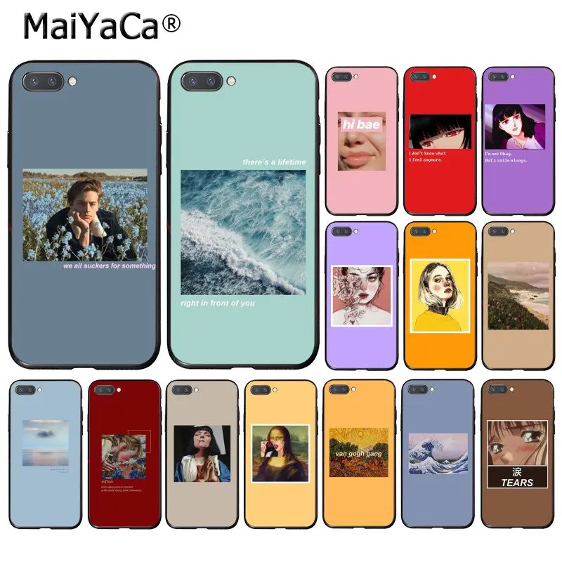 MaiYaCa vangugh Mona Lisa paint David PhoneCase для Huawei Honor 8X 9 10 20 Lite 8A 5A 7C 10i 9X Pro Play 7A Pro|Бамперы| |