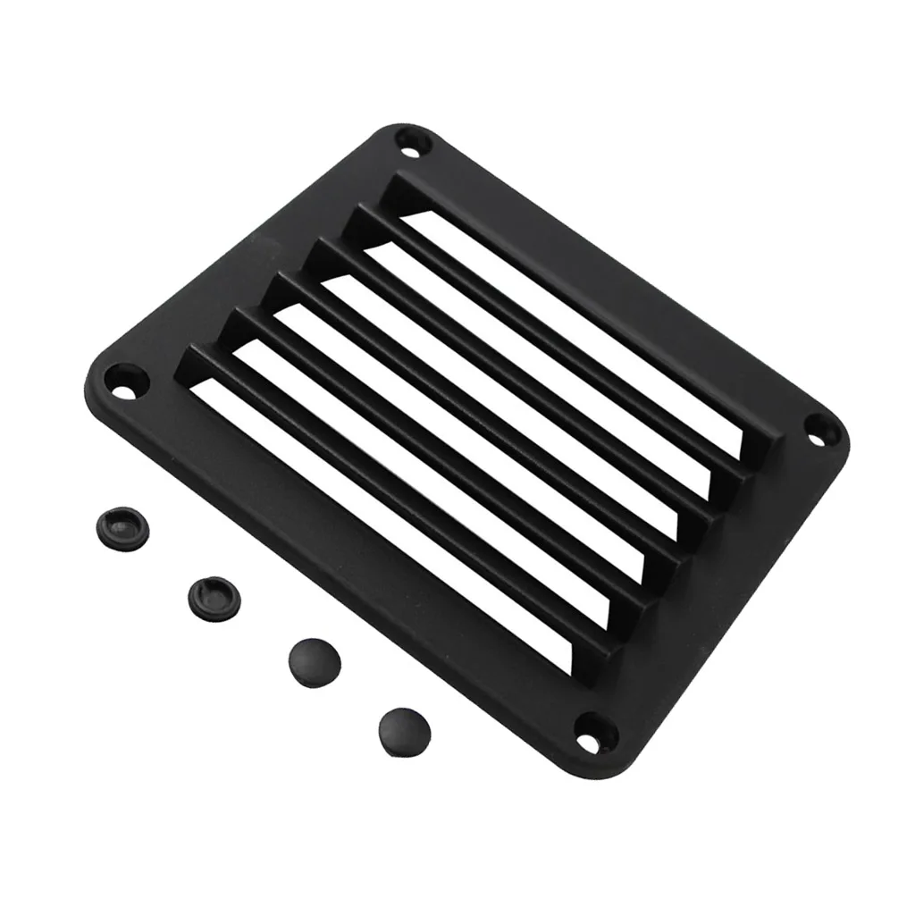 New Louvered Vents Round Hose Hull Air Vent Boat Black 5-1/2'' x 4-7/8'' | Автомобили и мотоциклы