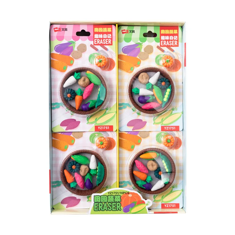 8Pcs/Set Erasers Fun Pastoral Series Fruit and Vegetable Modeling Creative Cute and Simple Study Supplies Exam Prize Wholesale
8Pcs/Set Erasers Fun Pastoral Series Fruit and Vegetable Modeling Creative Cute and Simple Study Supplies Exam Prize Wholesale
