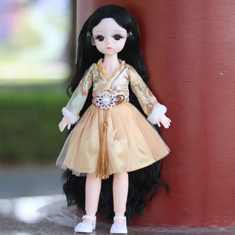 Dress up 30 cm doll clothes 6 points bjd baby clothes Han clothes doll clothes costume princess
Dress up 30 cm doll clothes 6 points bjd baby clothes Han clothes doll clothes costume princess