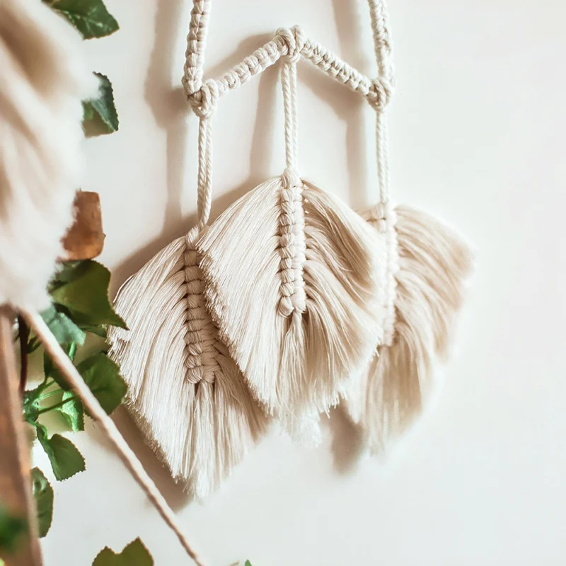 Woven Macrame Wall Hanging Tapestry Room Decoration Farmhouse Decor Handmade Dream Net Catcher gift for women
Woven Macrame Wall Hanging Tapestry Room Decoration Farmhouse Decor Handmade Dream Net Catcher gift for women