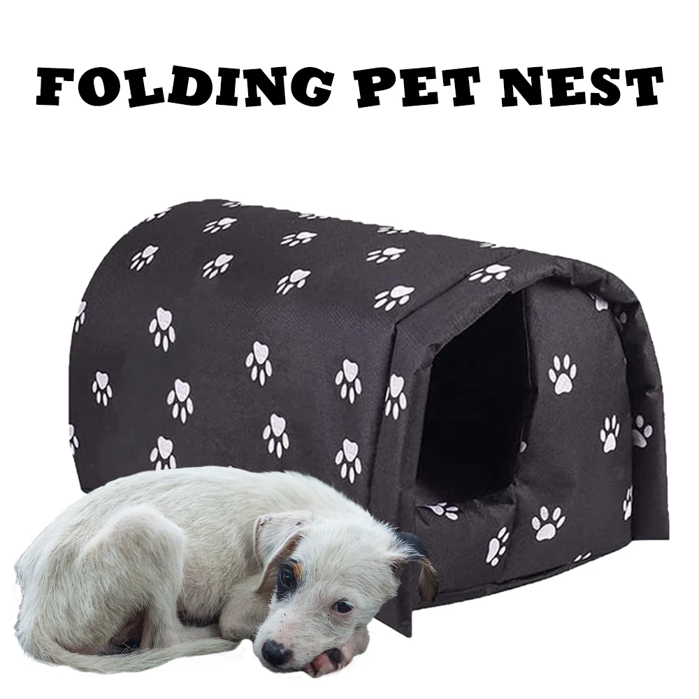 Pet House Outdoor Waterproof Warm Cat Litter Stray Cats Shelter Foldable Stray Dog Warm Litter Safe Pet House Cat Shelter
Pet House Outdoor Waterproof Warm Cat Litter Stray Cats Shelter Foldable Stray Dog Warm Litter Safe Pet House Cat Shelter