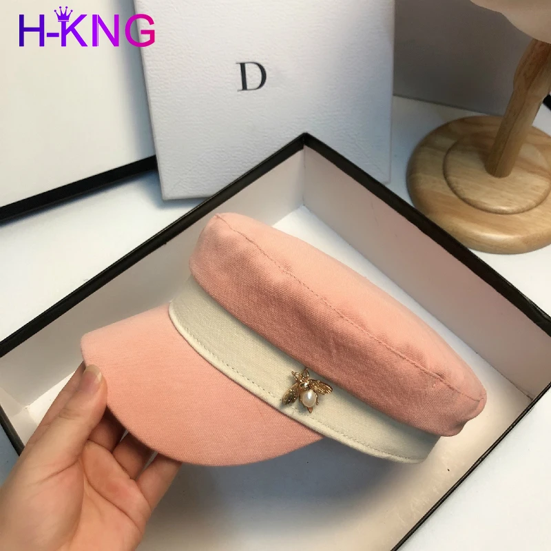 Korean New Candy Bee Logo Military Cap Men's and Women's Octagonal Cap Plain Simple Cap Military Cap Octagonal Cap High Quality
Korean New Candy Bee Logo Military Cap Men's and Women's Octagonal Cap Plain Simple Cap Military Cap Octagonal Cap High Quality