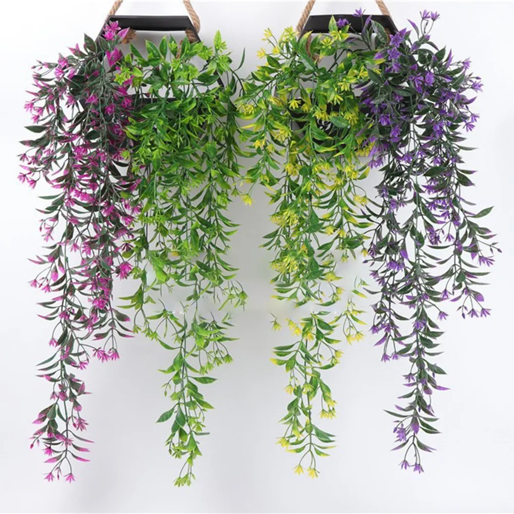 2Pcs 2021 Newest Artificial Ivy Flower Vine Garland Hanging Wedding Home Garden Trailing Basket Plant Decoration Ratten Leaves
2Pcs 2021 Newest Artificial Ivy Flower Vine Garland Hanging Wedding Home Garden Trailing Basket Plant Decoration Ratten Leaves