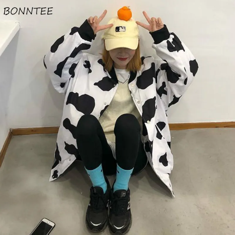 Women Medium Long Style Parkas Large Size 3XL Harajuku Chic Winter Thick Students Print Coats Loose Casual All-match Streetwear
Women Medium Long Style Parkas Large Size 3XL Harajuku Chic Winter Thick Students Print Coats Loose Casual All-match Streetwear