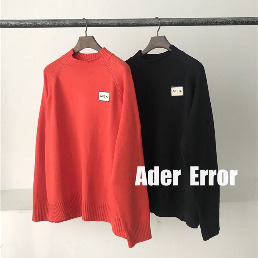 Top Quality Destruction Collar Adererror Sweaters Men 1:1 Crewneck Patch Ader Error Front Women Sweatshirts Mens Clothes
Top Quality Destruction Collar Adererror Sweaters Men 1:1 Crewneck Patch Ader Error Front Women Sweatshirts Mens Clothes