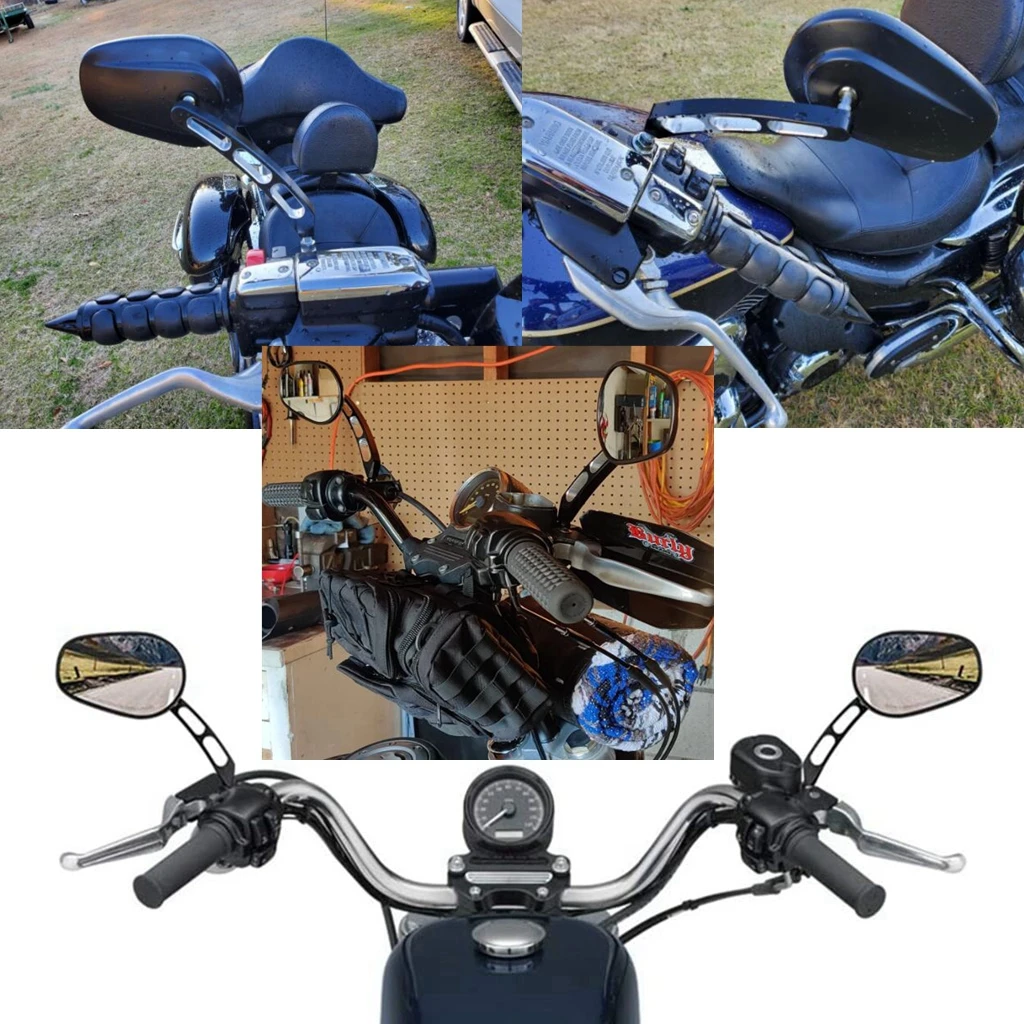 Motorcycle Hollow Styling Rearview Side Mirrors For Harley Street Bob FXDB Fat Boy Iron 883 XL883N Sportster 1200 Custom XL1200C
Motorcycle Hollow Styling Rearview Side Mirrors For Harley Street Bob FXDB Fat Boy Iron 883 XL883N Sportster 1200 Custom XL1200C