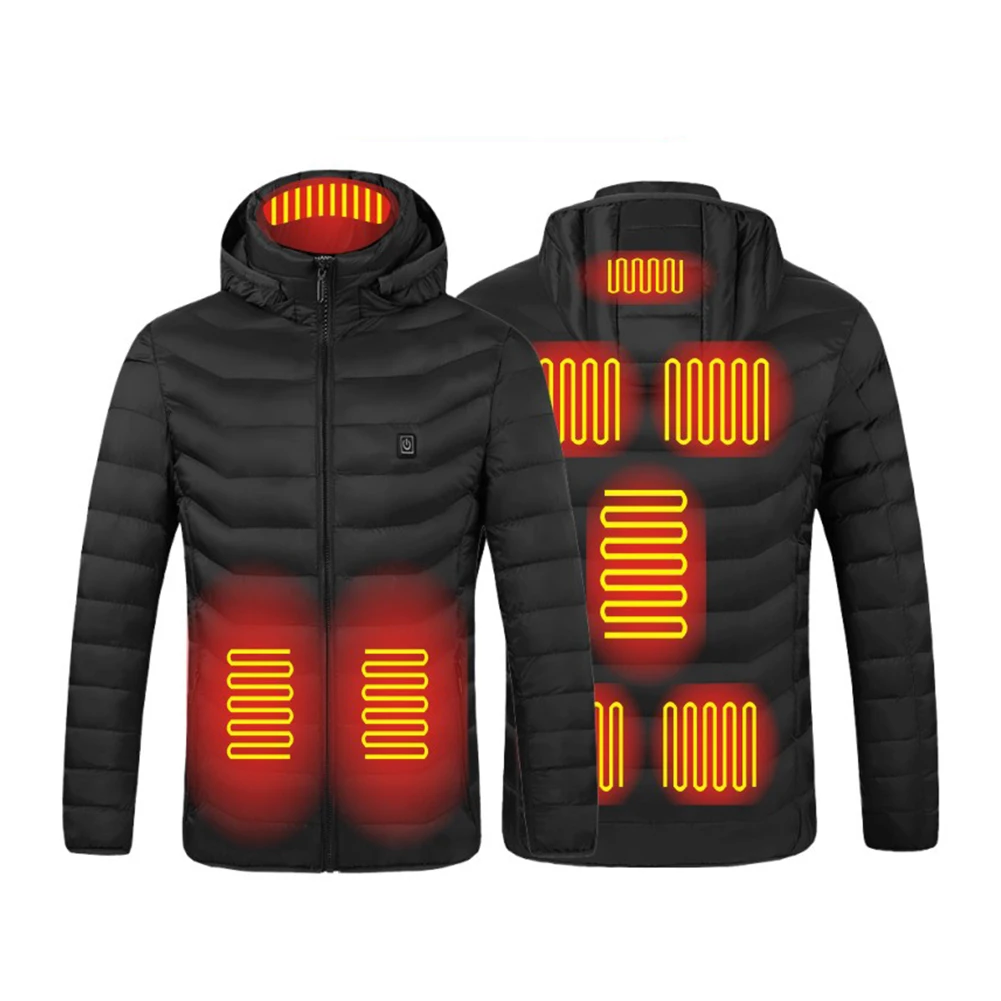 High Quality USB Electric Heating Hooded Jackets Vest Down Cotton Mens Women Outdoor Coat For Camping Hiking Hunting Winter
High Quality USB Electric Heating Hooded Jackets Vest Down Cotton Mens Women Outdoor Coat For Camping Hiking Hunting Winter
